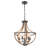 5-light Farmhouse Lantern Pendant Light