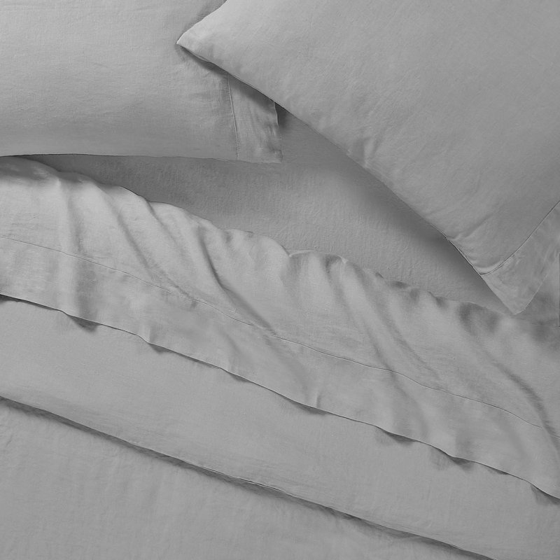 Ensemble de taie d'oreiller French Linen, 20 po x 29 po, Colombe