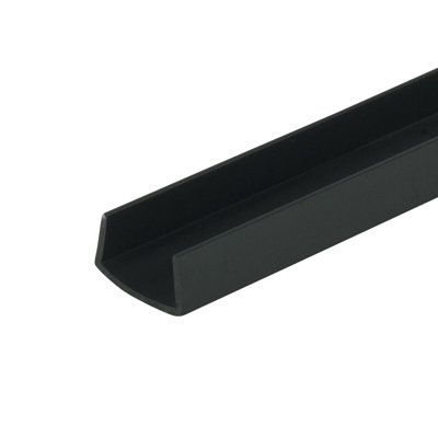 Outwater Plastics 5/8 Inch Styrene Plastic U Channel/C Channel 36 Inch Lengths