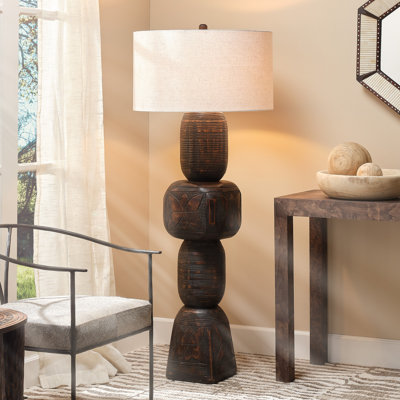 Lampe sur pied traditionnelle 62 po Totem