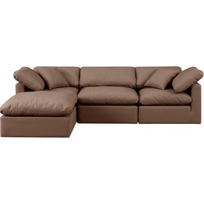Itala Upholstered L-Shaped Sectional Reversible