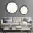 Beaded Round Wall Mirror-1968595442-1968595453