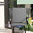 2 Swivel Bar Stools With , High Mesh Fabric, Steel Frame For Outdoor Patio, Balcony, Poolside, Backyard, Gray   Of Two