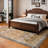 Large Area Rug Anti-Skid Tear-Resistant Floor Mat Vintage Brown Green-1928197144