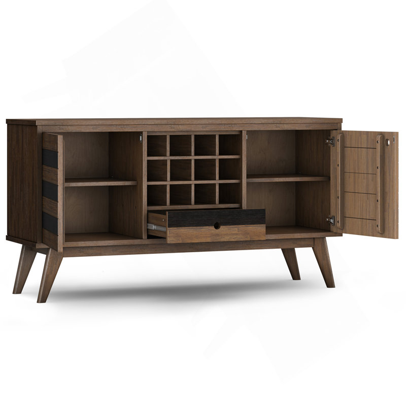 Buffet avec rangement pour bouteilles de vin Clarkson