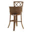 Bali Hai Swivel Upholstered Stool-44641230