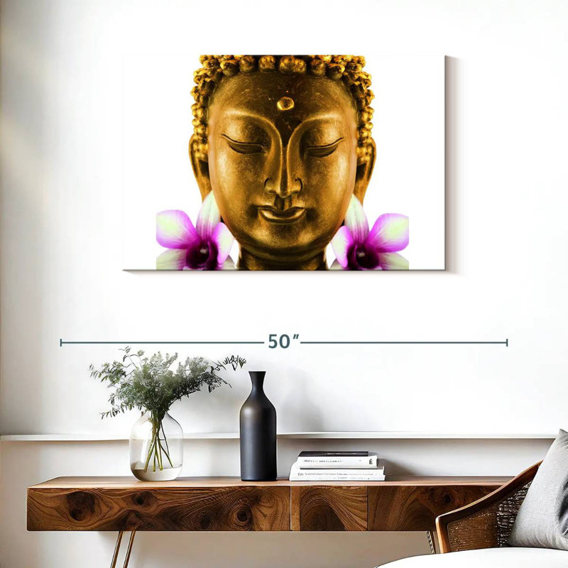 Adella Flowering Buddha, 24" H x 36" W