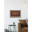 Brown Lines - Single Picture Frame Print-439713803