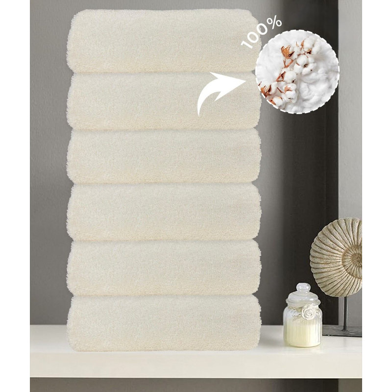 Ensemble de serviettes à main (6 pièces)