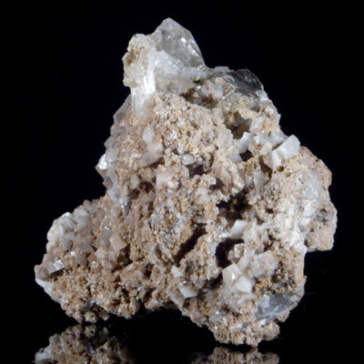 Cerussite and Dolomite. Tsumeb, Namibia.