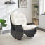 Chaise berçante, chaise berçante décontractée-1571991217