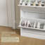 12 Pair Flip Down Shoe Storage