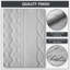 Aran - Elegant Quilted Bedspread Polyester Geometric Bedspread-123151032-123151031