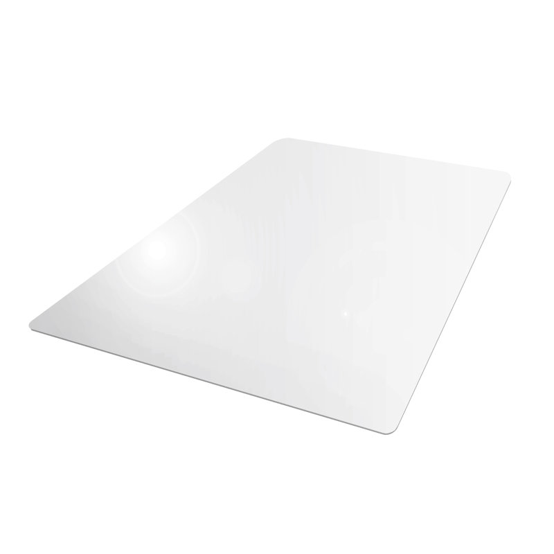 Hard Floor Straight Rectangular Chair Mat, 75cm W x 118.5cm D