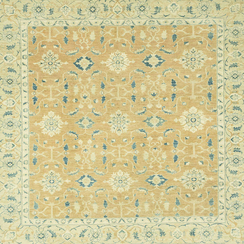 Abstract Indoor Rug, Square 8'