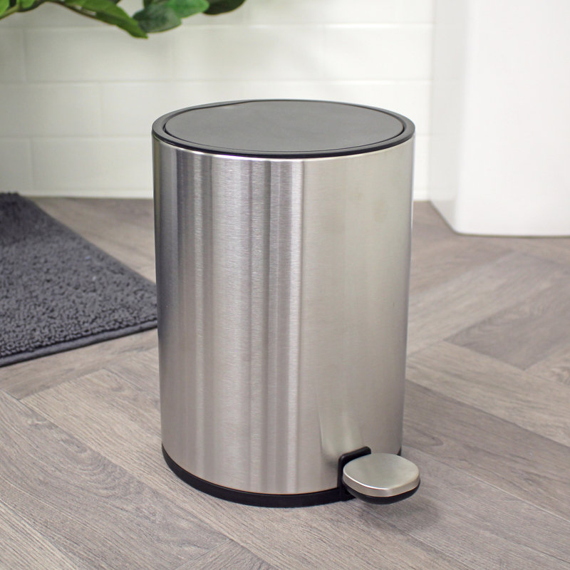 Rebrilliant Decorative Bin, Silver/Black