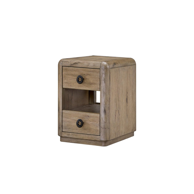 English Knotty Oak Spot Table