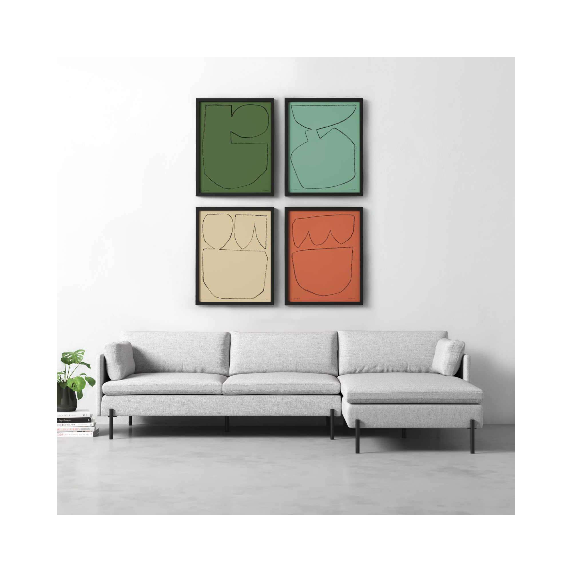 Earth 2 by Michael Kempen, Black, 30" H x 24" W x 1.25" D
