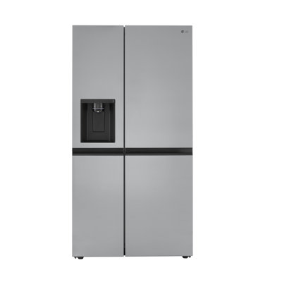 23 Cu. Ft. Side-By-Side Counter-Depth Refrigerator With Smooth Touch Dispenser -  LG, LRSXC2306S