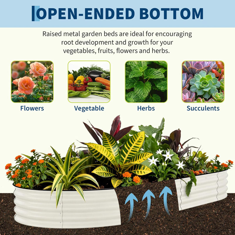 Metal Raised Garden Bed