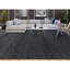 Tapis gris foncé et gris anthracite noué à la main de haute qualité-106956828