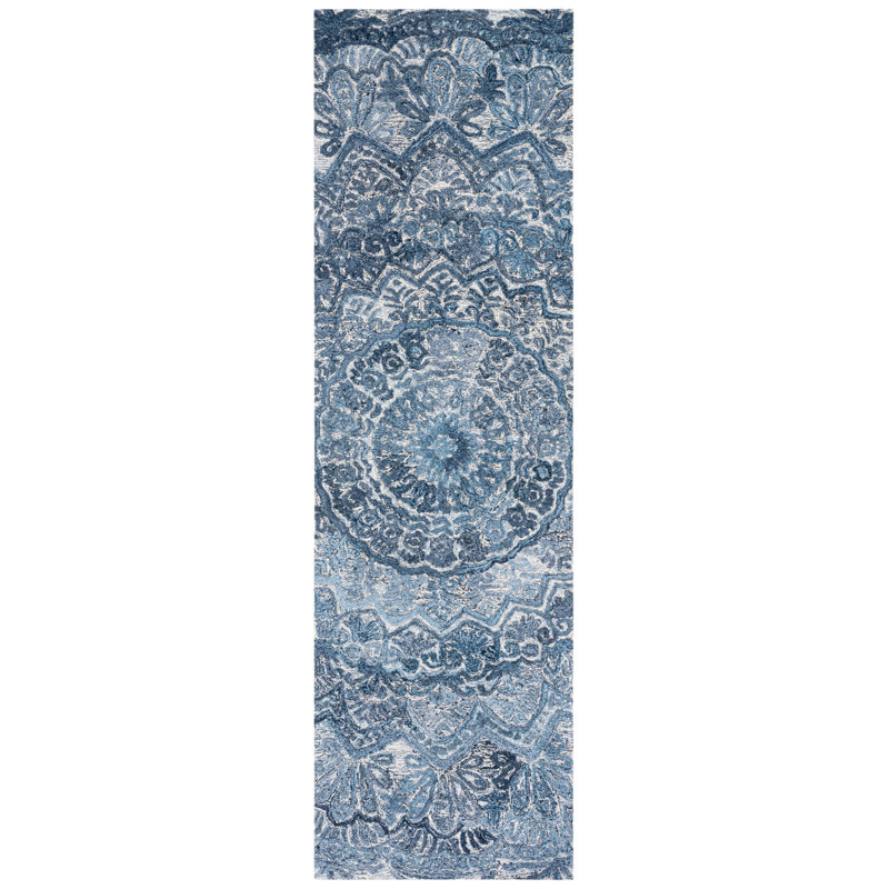 Drane Hand Tufted Performance Oriental Rug, Runner 2'3" x 6'