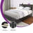 Platform Storage Bed with 4 Drawers