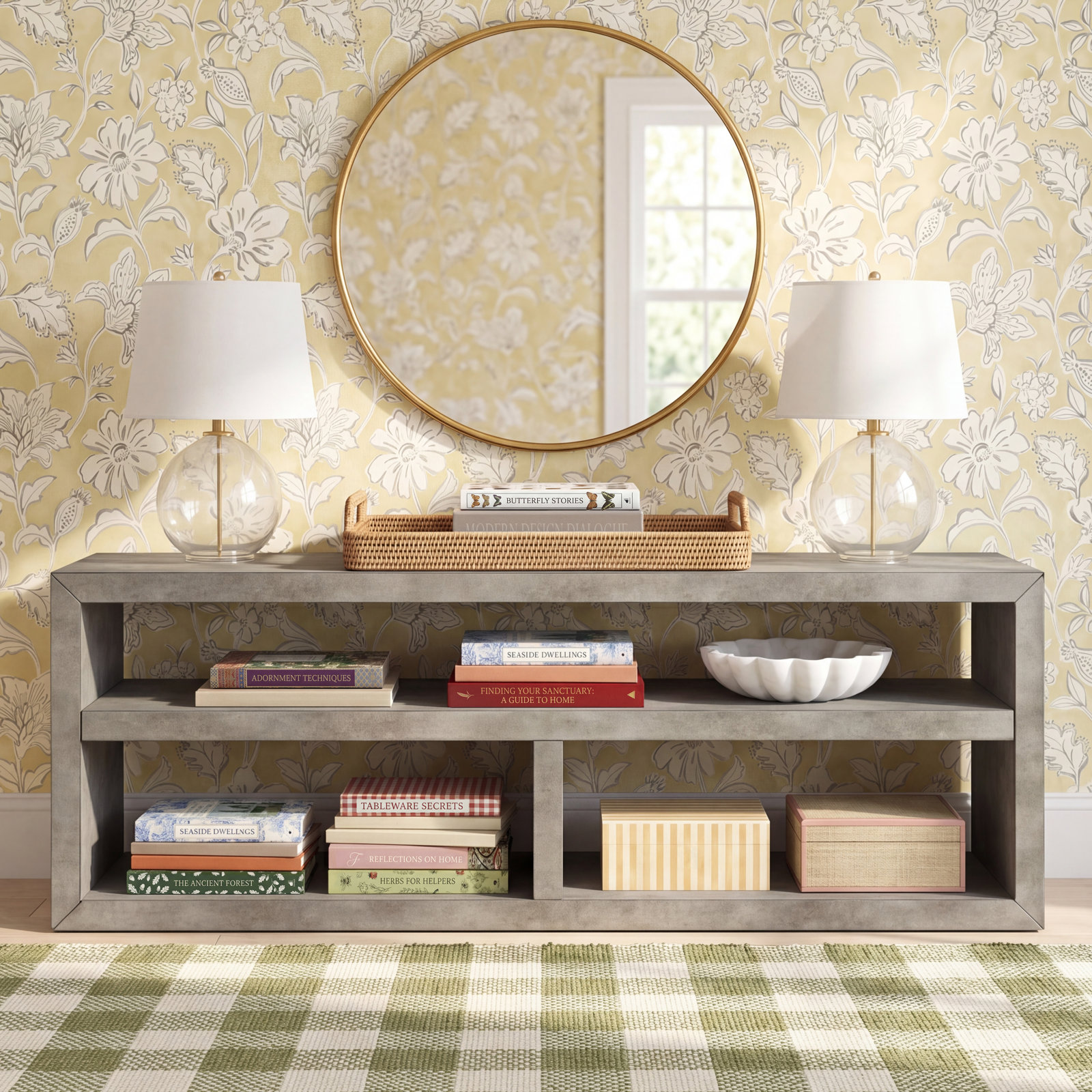 72'' Media Console, Gray