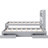 Twin Xl Bed With Headboard Charging & Storage, Led, Gray Platform Convenient Storage Choices, Led Headboard,-365936026