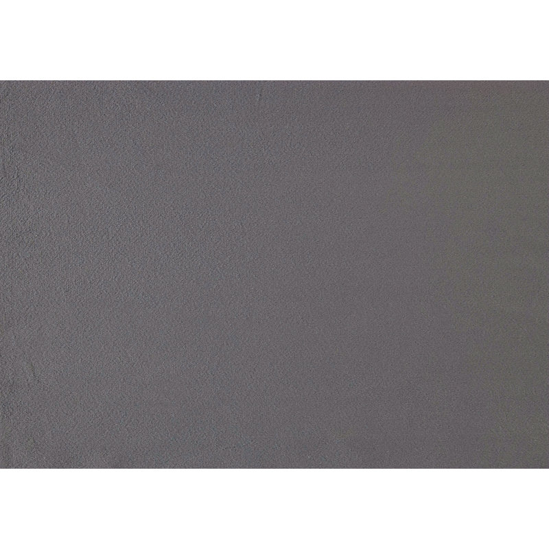 Ensemble de chaises d'appoint rembourrées en velours gris 2 pièces