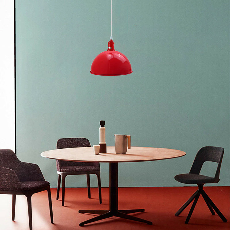 Summerland 1 - Light Dome Pendant, Red