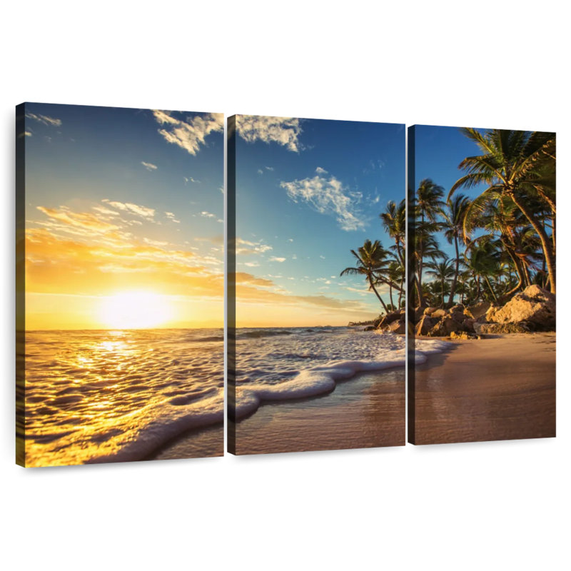 Gillard Dominican Caribbean Coast, 42" H x 65" W