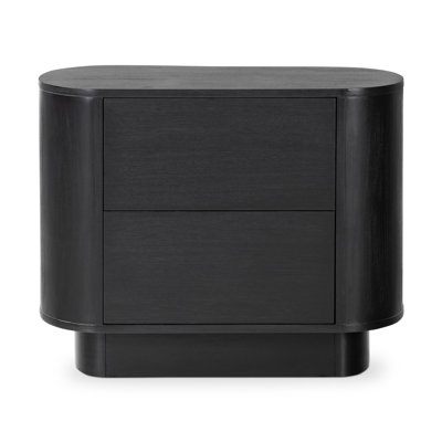 Paden Nightstand-Aged Black Acacia