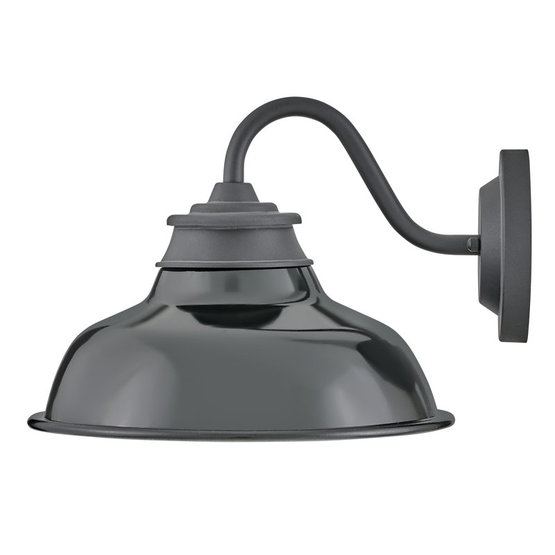 Marselia Aluminum Wall Light, Gloss Black