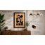 Wooden Geometry Geometric - Framed Print-300418251-300418252