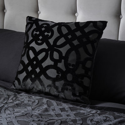 Lattice Cut Soft Touch Cushion Cover
