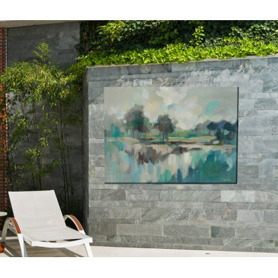 Art extérieur bleu jour