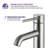 Valle Single-Hole Single-handle Bathroom Faucet-29547849