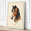 Chestnut Study Japandi 1 Piece Wrapped Canvas Wall Art-1770313442-1770313447