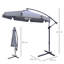 265cm Cantilever Parasol