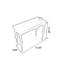 Console rectangulaire en bois massif noir-912892333