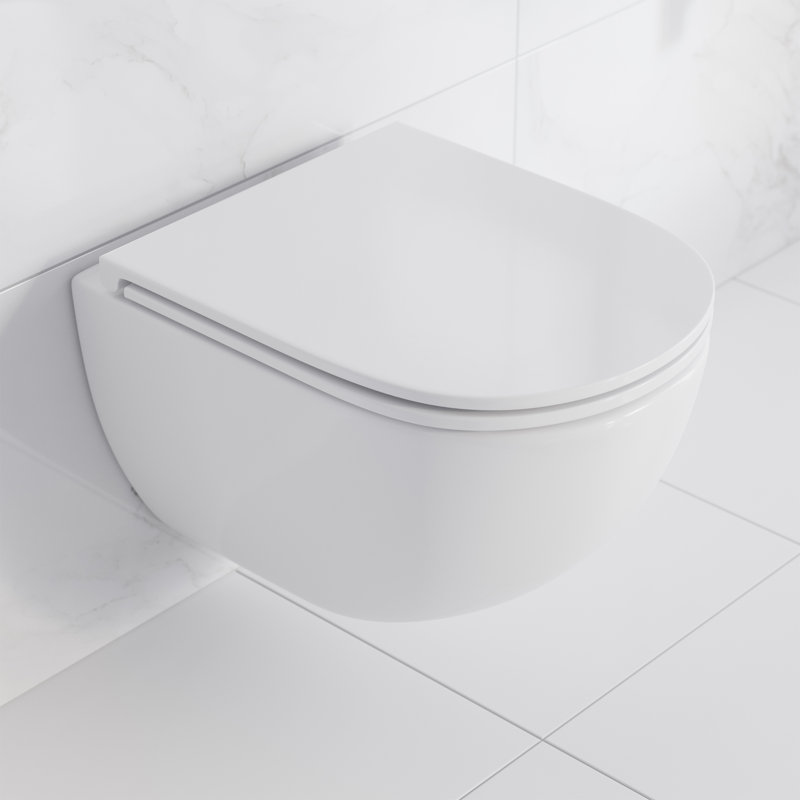 Cuvette de toilette murale Suisse Madison St. Tropez seulement, Blanc
