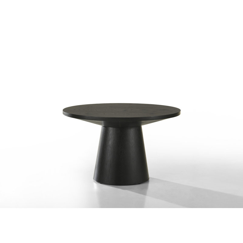 Round Coffee Table With Pedestal Base