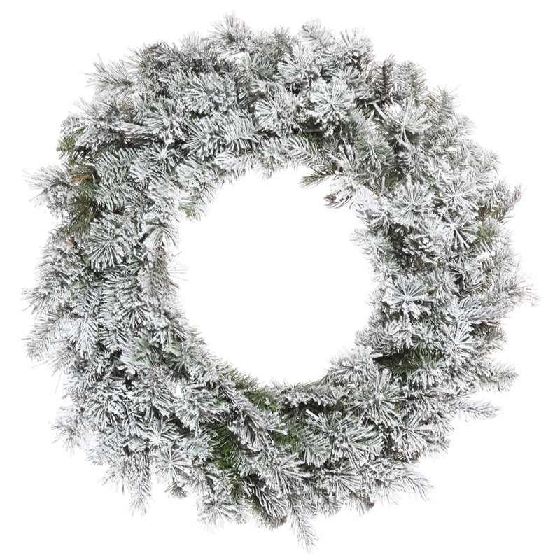 Couronne de Noël artificielle Winfield Kiana, H 48 po x l 48 po x P 3 po