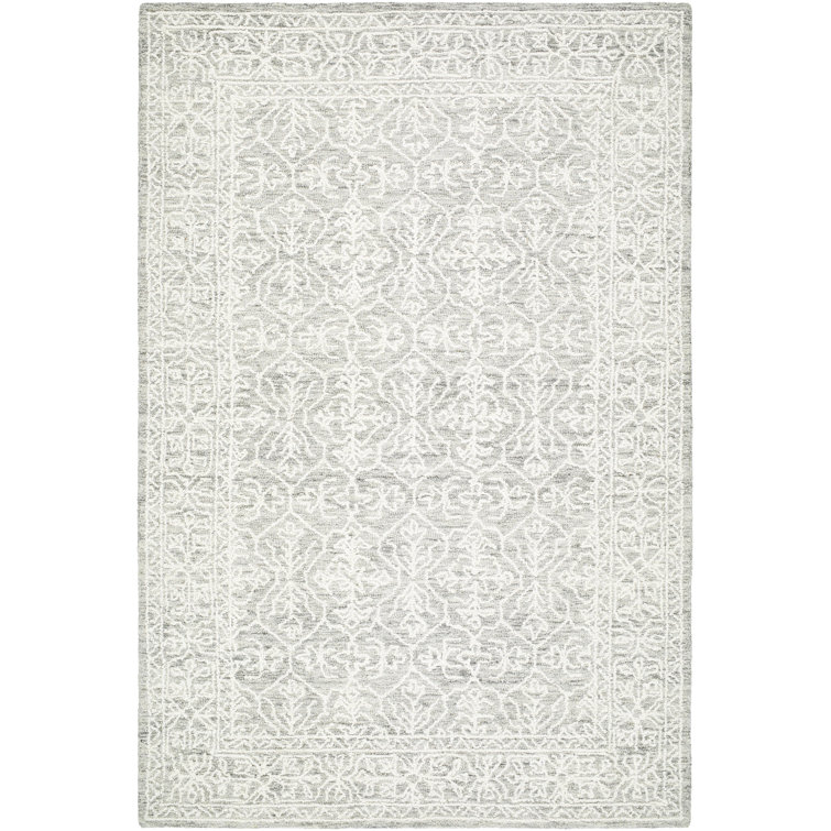 Cinaed Hand Tufted Wool Oriental Indoor Rug