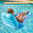 Inflatable Pool Floats Lounger with Cup Holders Foot Rest-97744161