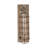 Bryant Metal Battery Operated Geometric Brown Accent Lamp with Included Fixed LED Light