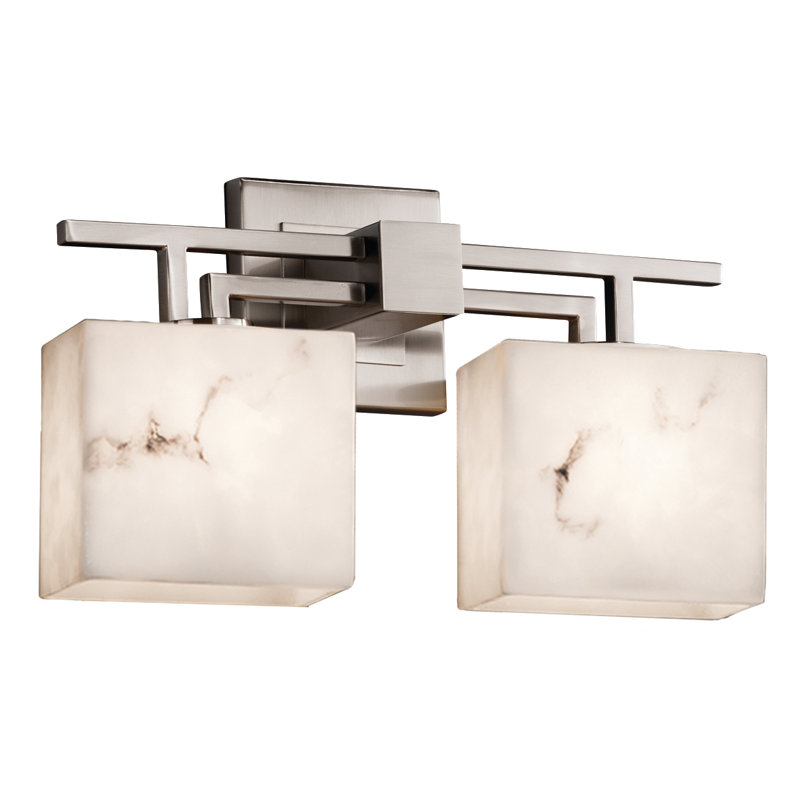 Donatelli 2 - Light Dimmable Vanity Light, Brushed Nickel