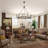 Allegra 46" W 12-Light Wagon Wheel Chandelier-961189190
