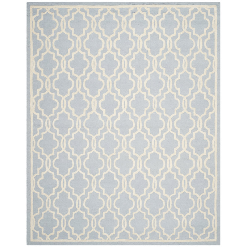 Tapis en laine touffeté à la main Cannen, Rectangle 11 pi x 15 pi